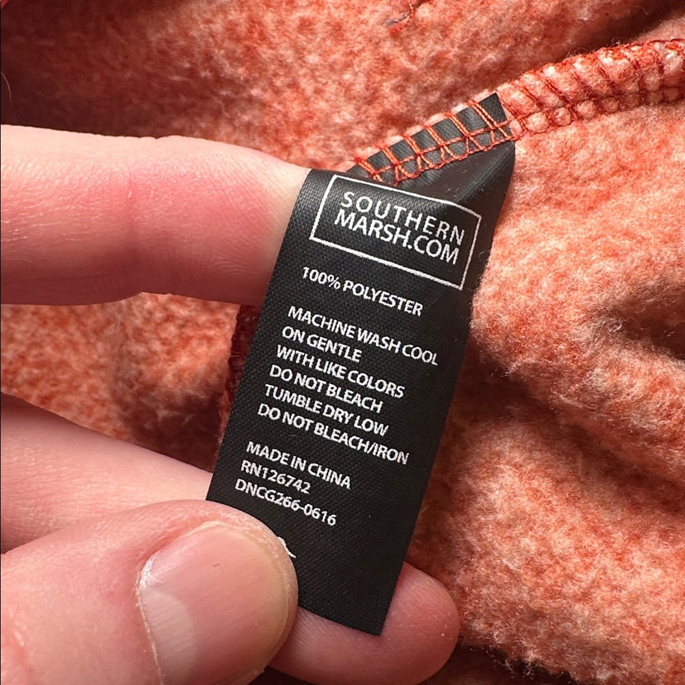 Southern Marsh FieldTec Fleece Quarter Zip Pullover - Large - Picture 9 of 9